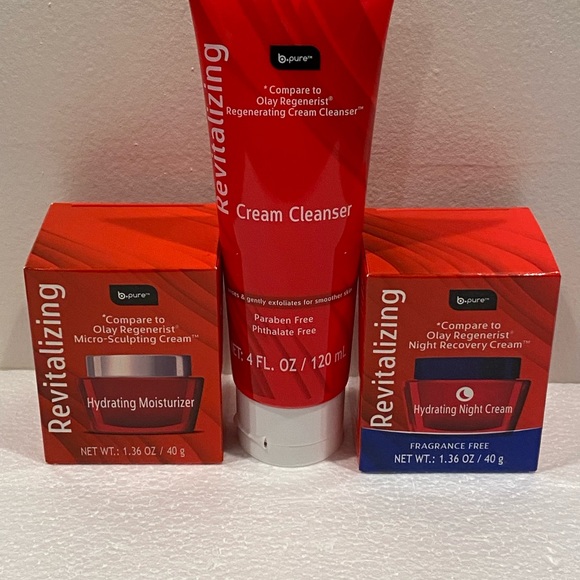 b.pure Revitalizing Night day hydrating Moisturizer cream cleanser set - Picture 5 of 6